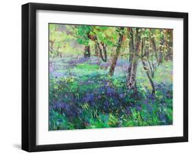Sunshine and Bluebells-Sylvia Paul-Framed Giclee Print