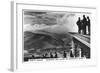 Sunshine and Clouds on Snowdon's Summit, North Wales, 1936-null-Framed Giclee Print