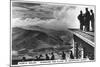 Sunshine and Clouds on Snowdon's Summit, North Wales, 1936-null-Mounted Giclee Print