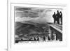 Sunshine and Clouds on Snowdon's Summit, North Wales, 1936-null-Framed Giclee Print