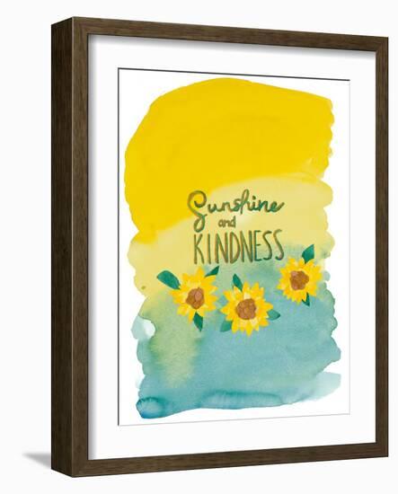 Sunshine and Kindness-Jen Bucheli-Framed Art Print