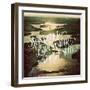 Sunshine and Lake Water-The Saturday Evening Post-Framed Giclee Print