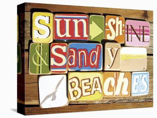 Sunshine And Sandy Beaches-null-Stretched Canvas