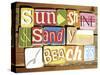 Sunshine And Sandy Beaches-null-Stretched Canvas