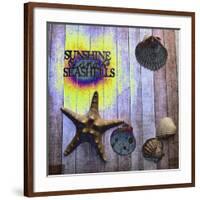 SunShine and SeaShells-Tom Kelly-Framed Giclee Print