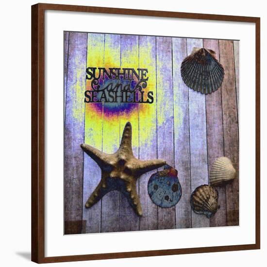 SunShine and SeaShells-Tom Kelly-Framed Giclee Print