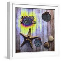 SunShine and SeaShells-Tom Kelly-Framed Giclee Print