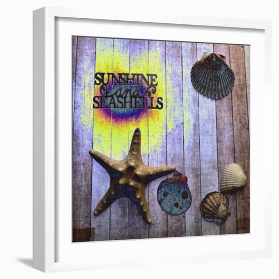 SunShine and SeaShells-Tom Kelly-Framed Giclee Print