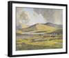 Sunshine and Shadow, Anure, County Donegal-Maurice Wilks-Framed Giclee Print