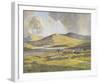 Sunshine and Shadow, Anure, County Donegal-Maurice Wilks-Framed Giclee Print