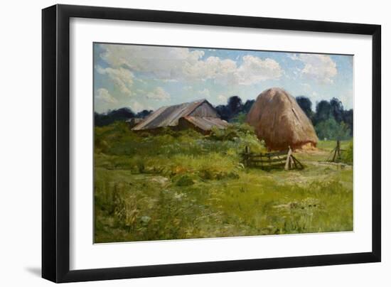 Sunshine and Shadow-Dwight William Tryon-Framed Giclee Print