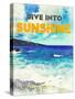 Sunshine and Waves I-Bruce Nawrocke-Stretched Canvas