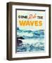 Sunshine and Waves II-Bruce Nawrocke-Framed Art Print