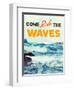 Sunshine and Waves II-Bruce Nawrocke-Framed Art Print