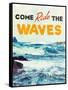 Sunshine and Waves II-Bruce Nawrocke-Framed Stretched Canvas