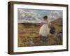 'Sunshine and Wind', c1907-Charles Sims-Framed Giclee Print