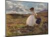 'Sunshine and Wind', c1907-Charles Sims-Mounted Giclee Print