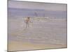 Sunshine at Skagen: Boys Swimming, 1892 (Study)-Peder Severin Kröyer-Mounted Giclee Print