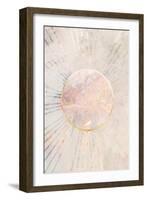 Sunshine Beige Gold Portrait-Sarah Manovski-Framed Giclee Print