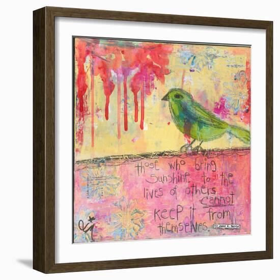 Sunshine Bird-Jennifer McCully-Framed Giclee Print