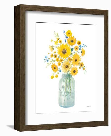 Sunshine Bouquet I Light in Jar-Danhui Nai-Framed Art Print