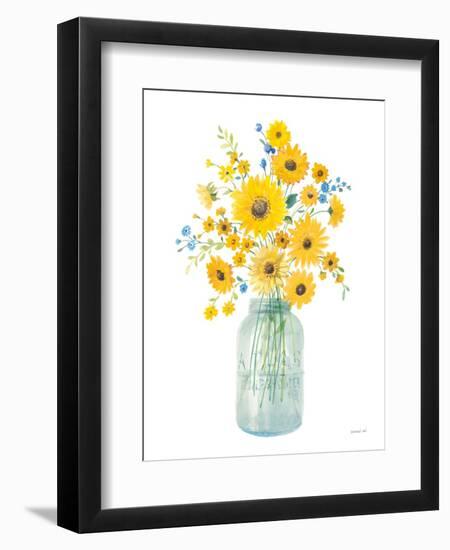 Sunshine Bouquet I Light in Jar-Danhui Nai-Framed Art Print