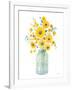 Sunshine Bouquet I Light in Jar-Danhui Nai-Framed Art Print