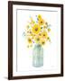 Sunshine Bouquet I Light in Jar-Danhui Nai-Framed Art Print