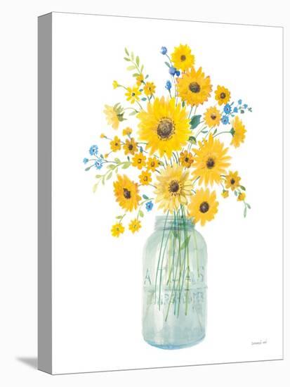 Sunshine Bouquet I Light in Jar-Danhui Nai-Stretched Canvas