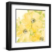 Sunshine Cosmos I v2-Chris Paschke-Framed Art Print