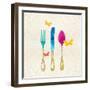 Sunshine Cutlery-Meili Van Andel-Framed Art Print