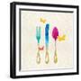 Sunshine Cutlery-Meili Van Andel-Framed Art Print