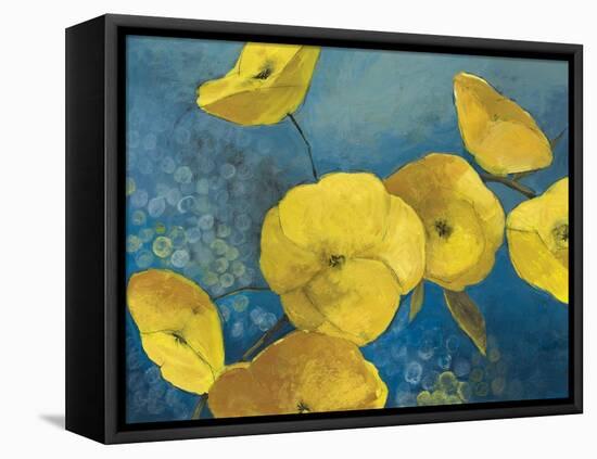 Sunshine Flowers-Sloane Addison  -Framed Stretched Canvas