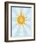 Sunshine II-John W Golden-Framed Premium Giclee Print