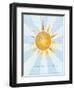 Sunshine II-John W Golden-Framed Premium Giclee Print