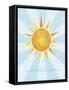 Sunshine II-John W Golden-Framed Stretched Canvas