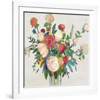 Sunshine in Petals-Asia Jensen-Framed Art Print