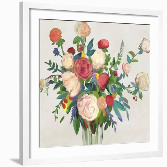 Sunshine in Petals-Asia Jensen-Framed Art Print