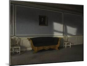 Sunshine in the Drawing Room III, c.1905-Vilhelm Hammershoi-Mounted Giclee Print