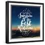 Sunshine Is The Best Medicine-The Saturday Evening Post-Framed Giclee Print