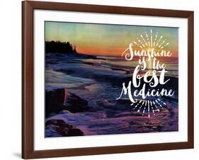 Sunshine Is The Best Medicine-The Saturday Evening Post-Framed Giclee Print