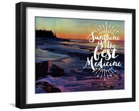 Sunshine Is The Best Medicine-The Saturday Evening Post-Framed Giclee Print