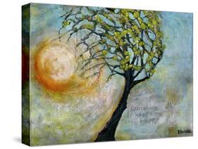 sunshine keeps me happy-Blenda Tyvoll-Stretched Canvas