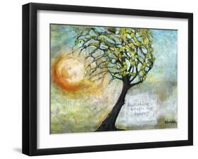 Sunshine Keeps Me Happy-Blenda Tyvoll-Framed Giclee Print