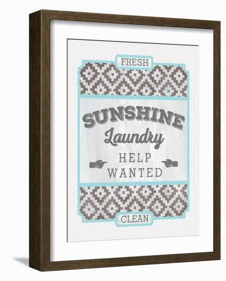 Sunshine Laundry II-Ashley Sta Teresa-Framed Art Print