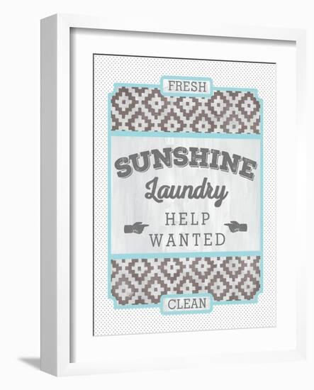 Sunshine Laundry II-Ashley Sta Teresa-Framed Art Print