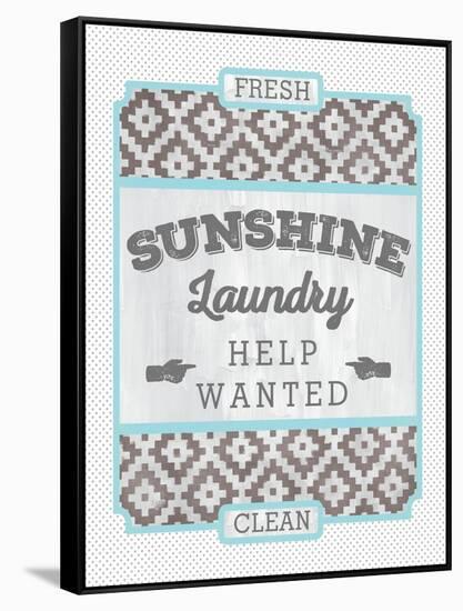 Sunshine Laundry II-Ashley Sta Teresa-Framed Stretched Canvas