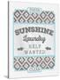 Sunshine Laundry II-Ashley Sta Teresa-Stretched Canvas