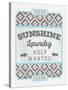 Sunshine Laundry II-Ashley Sta Teresa-Stretched Canvas