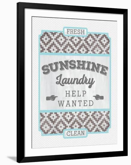 Sunshine Laundry II-Ashley Sta Teresa-Framed Art Print